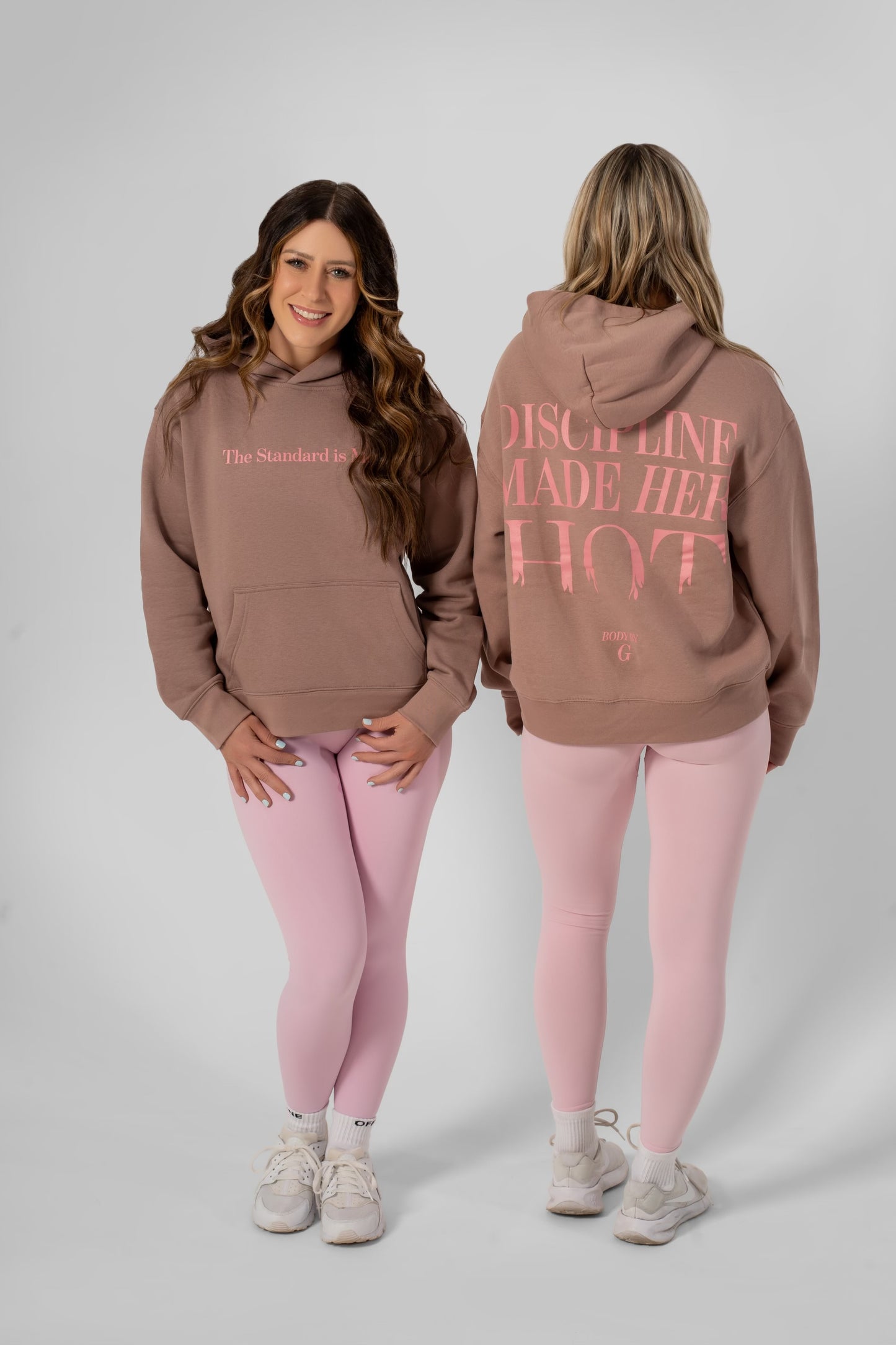 The Standard is Me Hoodie – Hazy Pink