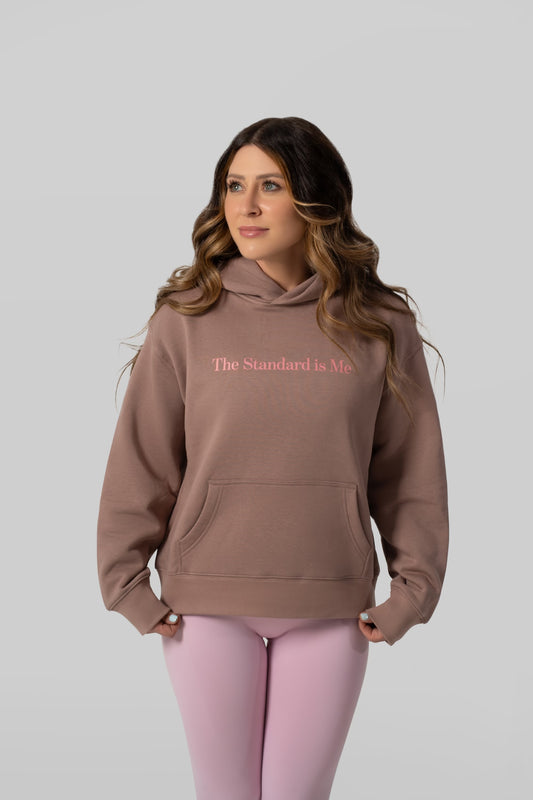 The Standard is Me Hoodie – Hazy Pink